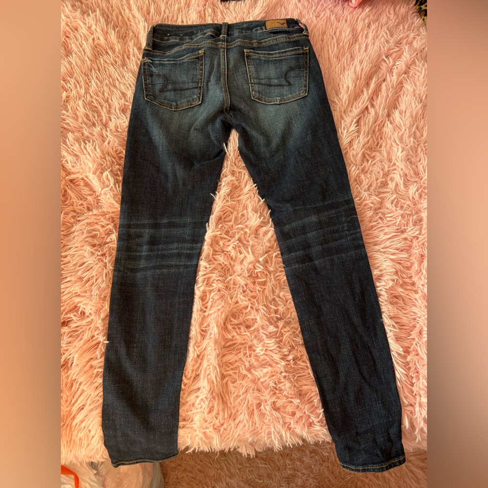 American eagle low rise skinny jeans👖💕